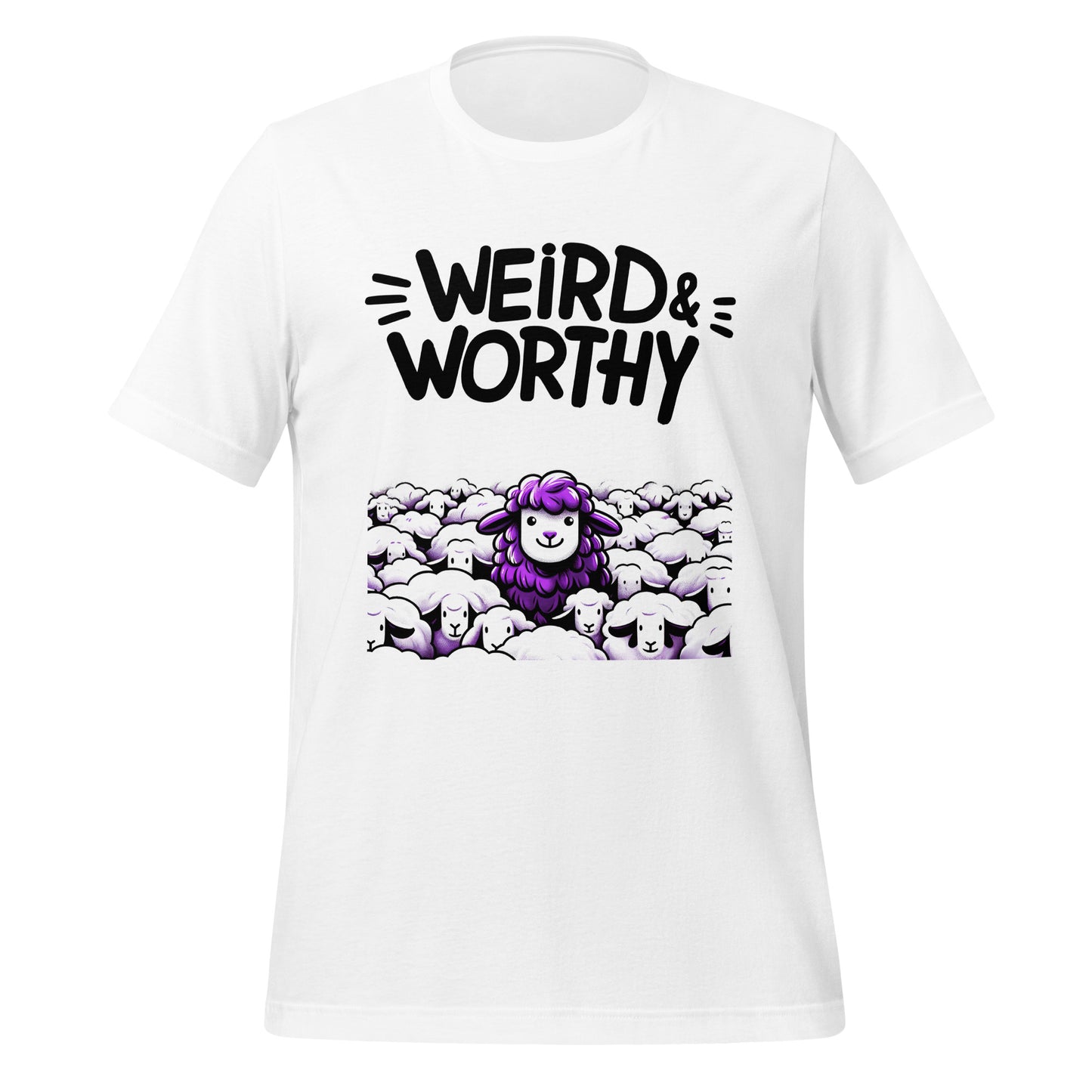 GWMS Weird & Worthy Unisex t-shirt