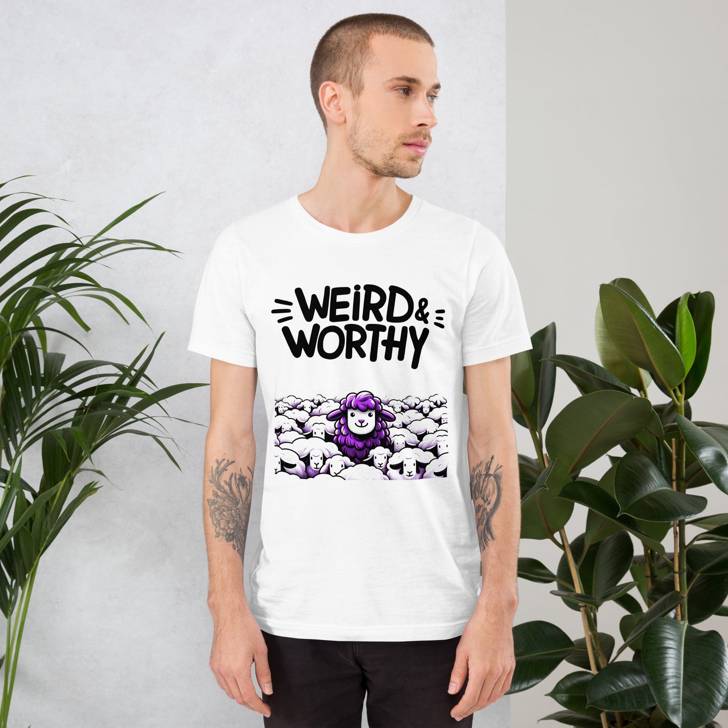 GWMS Weird & Worthy Unisex t-shirt